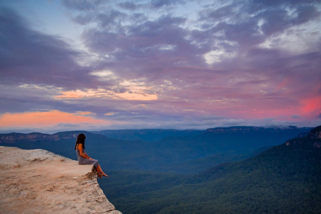 Sunrise at Lincoln's Rock, Blue Mountains