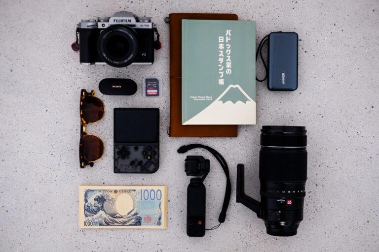 My Complete Travel Kit for Japan